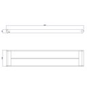 Ver imagem 3 de Porta Toalha Deca Duplo 60cm Versa Cromado 2042.c31.060