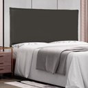 Ver imagem 2 de Painel de Cama 160cm Luna Suede Cinza - Lucadi Home