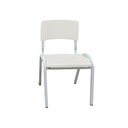 Ver imagem 3 de Kit 4 Cadeira Iso Infantil Branca Escolar e Creche