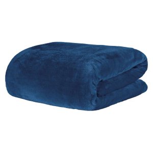Cobertor Manta Solteiro Blanket 300 Blue Night Kacyumara