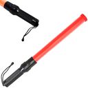 Ver imagem 4 de Bastao Sinalizador Grande Kit 10 Uni Iluminaçao Fluorescente Transito Engarrafamento Baliza Manobra 