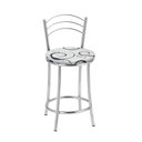 Ver imagem 2 de Kit 2 Banquetas Cromadas Bc26c Assento Espuma D15