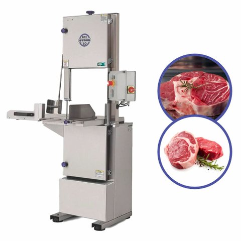 Serra Fita Gural Brt 40 Inox para Carne e Ossos Lâmina 3,15m 220v