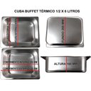 Ver imagem 3 de Buffet Térmico 4 Cubas SPL501 Spolu 220V