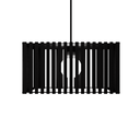 Ver imagem 3 de Luminária Pendente Barcelona Modelo Ripado -:Preta