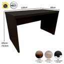Ver imagem 3 de Mesa para Estudos e Escritório Tampo 40mm 120cm Alto Padrão