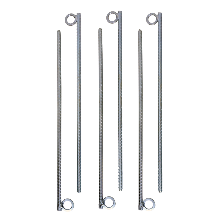 Estaca 60 cm Apoio para Plantas Jardinagem Kit 06 unidades