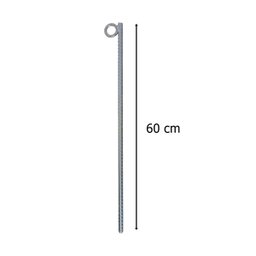 Estaca 60 cm Apoio para Plantas Jardinagem Kit 06 unidades - 2