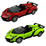 Carro Esportivo Lamborghini com Controle Remoto Verde Claro - 2