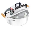 Ver imagem 1 de Panela de Brigadeiro Elétrica Saro 21L Prata Bivolt PA21R