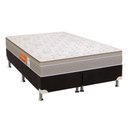 Ver imagem 1 de Cama Box Queen: Colchão Molas Ensacadas Orthoflex MasterPocket Orvieto Unic Face + Base CRC Suede Bl