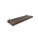 Ver imagem 7 de Espelheira Retangular 30x40cm Com Prateleira Canela MDF