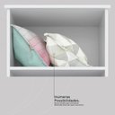 Ver imagem 7 de Armário Multiuso Sapateira 2 Portas Viena - Branco