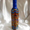 Ver imagem 5 de Ornamento de vidro/Garrafa de vidro artesanal/Presente/Enfeite/Vaso de vidro decorado à mão/Decoraçã