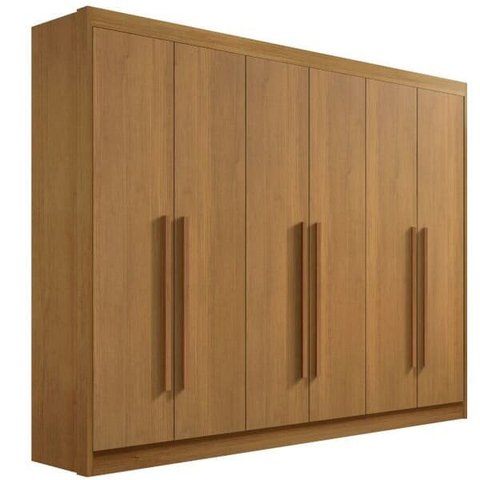 Guarda Roupa Casal 6 Portas 7 Gavetas - New Athos-cinamomo - Móveis D' Doro