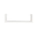 Ver imagem 1 de Prateleira U MDF Branco (50CMX10CMX10CM) - LINHA MULTIUSO