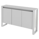 Ver imagem 4 de Balcão para Escritório com 03 Portas Me4147 Branco Tecnomobili