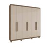 Guarda-Roupa Casal 6 Portas 4 Gavetas Internas Jundiai Móveis Rimo - 3