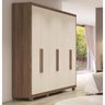 Guarda-Roupa Casal 6 Portas 4 Gavetas Internas Jundiai Móveis Rimo - 1