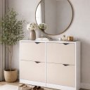Ver imagem 1 de Sapateira para Quarto 24 Pares 110cm Porto Politorno Móveis