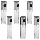 Ver imagem 1 de Kit 6 Borrifadores Spray Azeite Vinagre 100ml Wolff Aço Inox Vidro Pulverizador Pequeno Restaurante