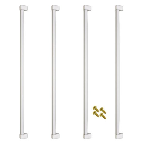 Kit 4 Puxador 640mm Alumínio Armário Móveis Cômoda Roupeiro