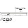 Kit 4 Puxador 640mm Alumínio Armário Móveis Cômoda Roupeiro - 2