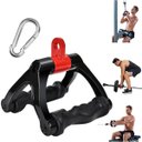 Ver mais imagens de Puxador Triangulo Pegada Anatomica Academia Giro 360 Musculaçao Treino Barra Remada Ombro Cost