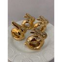 Ver imagem 5 de Argola Porta Guardanapo Porcelana Ouro 4 Unidades