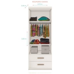 Jogo de Quarto Infantil Completo Chiara Branco - Phoenix Baby - 4