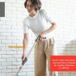 Mop Spray Com Reservatório Vermelho e Cinza - 6