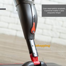 Mop Spray Com Reservatório Vermelho e Cinza - 5