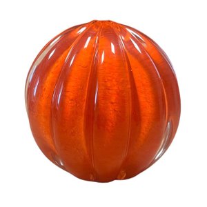 Esfera Murano Vermelha - Tamanho M (10 X 10 Cm)