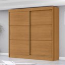 Ver imagem 1 de Guarda-roupa Casal Palermo 2 Portas 3 Gavetas Cinamomo - Mx Móveis