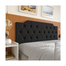 Cabeceira Capela Cama de Solteiro 0.90 - Gt Magazine:preto - 4