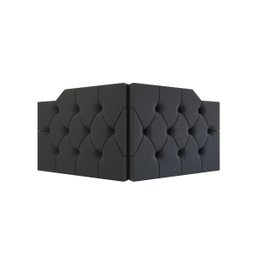Cabeceira Capela Cama de Solteiro 0.90 - Gt Magazine:preto - 1