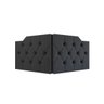 Cabeceira Capela Cama de Solteiro 0.90 - Gt Magazine:preto - 1
