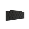 Cabeceira Capela Cama de Solteiro 0.90 - Gt Magazine:preto - 2