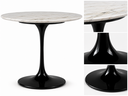 Ver imagem 2 de Mesa de Jantar Saarinen Preto - Redonda 100cm - Mármore Espirito Santo