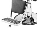 Ver imagem 5 de Cadeira de Cabeleireiro Hidráulica e Reclinável Dompel Square Barber Preto