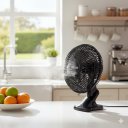 Ver imagem 3 de Ventilador de Mesa 127v - 25w Oscilação Automática 2 Velocidade Silencioso Diametro 33cm – Sortido