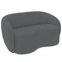 Ver imagem 2 de Sofá 3 Lugares 160cm Sala de Estar Living Oscar K01 Bouclê Cinza - Lyam Decor