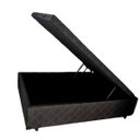 Ver imagem 1 de Cama Baú Casal Blindado Reforçado C/ 48cm de Altura