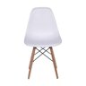 Kit 4 Cadeiras Eames Dkr Base Madeira  - 3