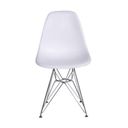 Ver imagem 2 de Conjunto 2 Cadeiras Eames Dkr Base Cromada Branco