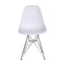 Ver imagem 4 de Conjunto 2 Cadeiras Eames Dkr Base Cromada Branco