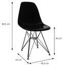 Ver imagem 5 de Conjunto 2 Cadeiras Eames Dkr Base Cromada Branco