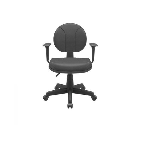 Cadeira Operativa Plaxmetal Back System Nr17 com Braços Vinil Preto