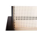 Ver imagem 6 de Cadeira Venezia de Jantar com Tela Palha Sextavada em Madeira Maciça Preta com Design Moderno