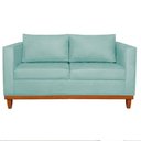 Ver imagem 4 de Sofá 2 e 3 Lugares Europa 180cm Suede - Doce Sonho Móveis Azul Tiffany